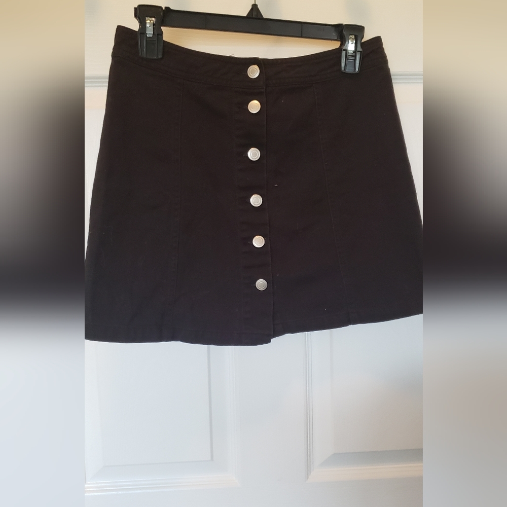 Sans Souci - Denim button front skirt - Medium